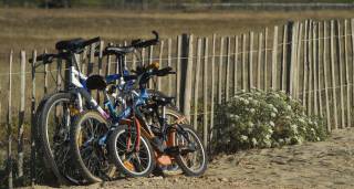 Balade en vélo camping les Dunes Torreilles Plage