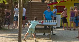 Ping pong camping le soleil bleu