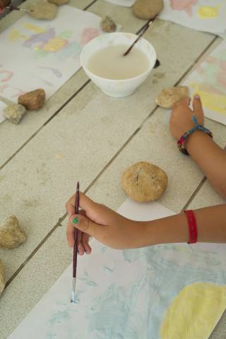 Atelier club enfants du camping le palmira beach